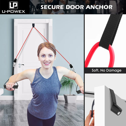Tube Fitness Resistance Bands Set 11pcs